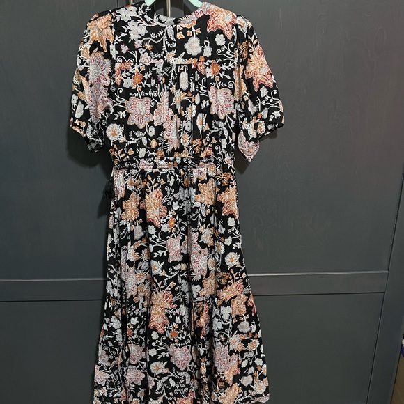 Black Floral Dress - Piper & Scoot - Picture 6 of 6